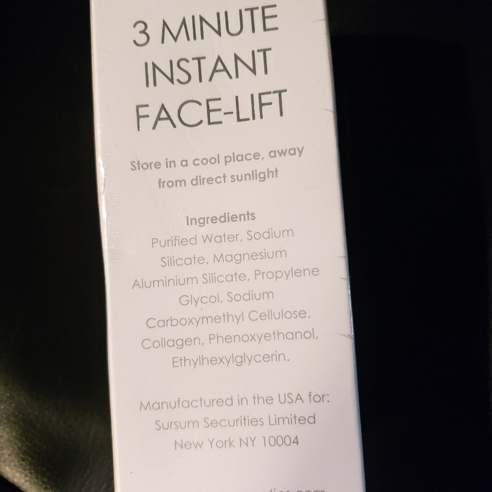ERASE 3 MINUTE INSTANT FACE-LIFT SERUM